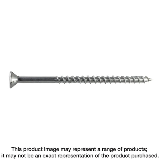 Strong-Drive® Dwp Wood Ss Screw - #12 X 5 In. T-27, Flat Head, Type 305 (500-Qty)-S12500WPB-SP6672-7137