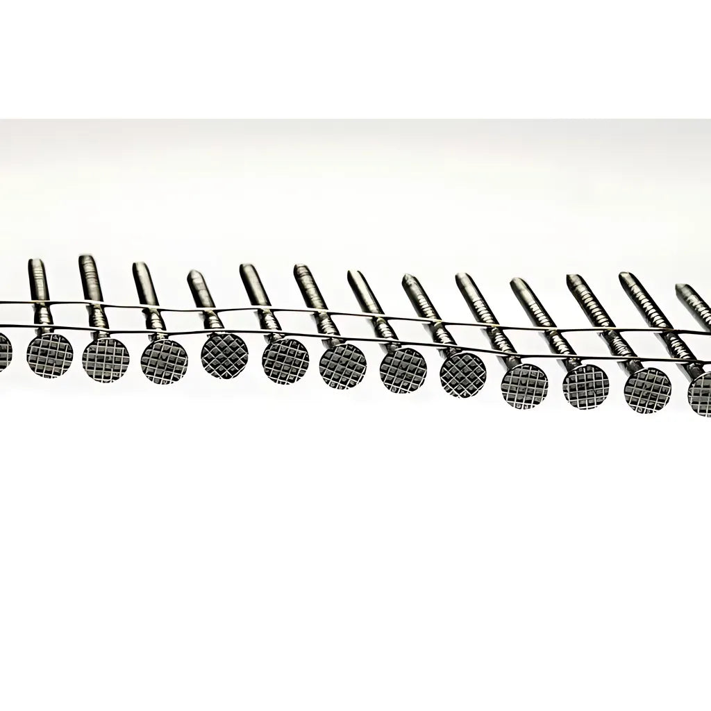 15° Wire Coil, Full Round Head, Ring-Shank Decking/Framing Nail - 1-3/4 In. X .099 In. Type 304 (3600-Qty)-S12A175PNB-SP8767-9336