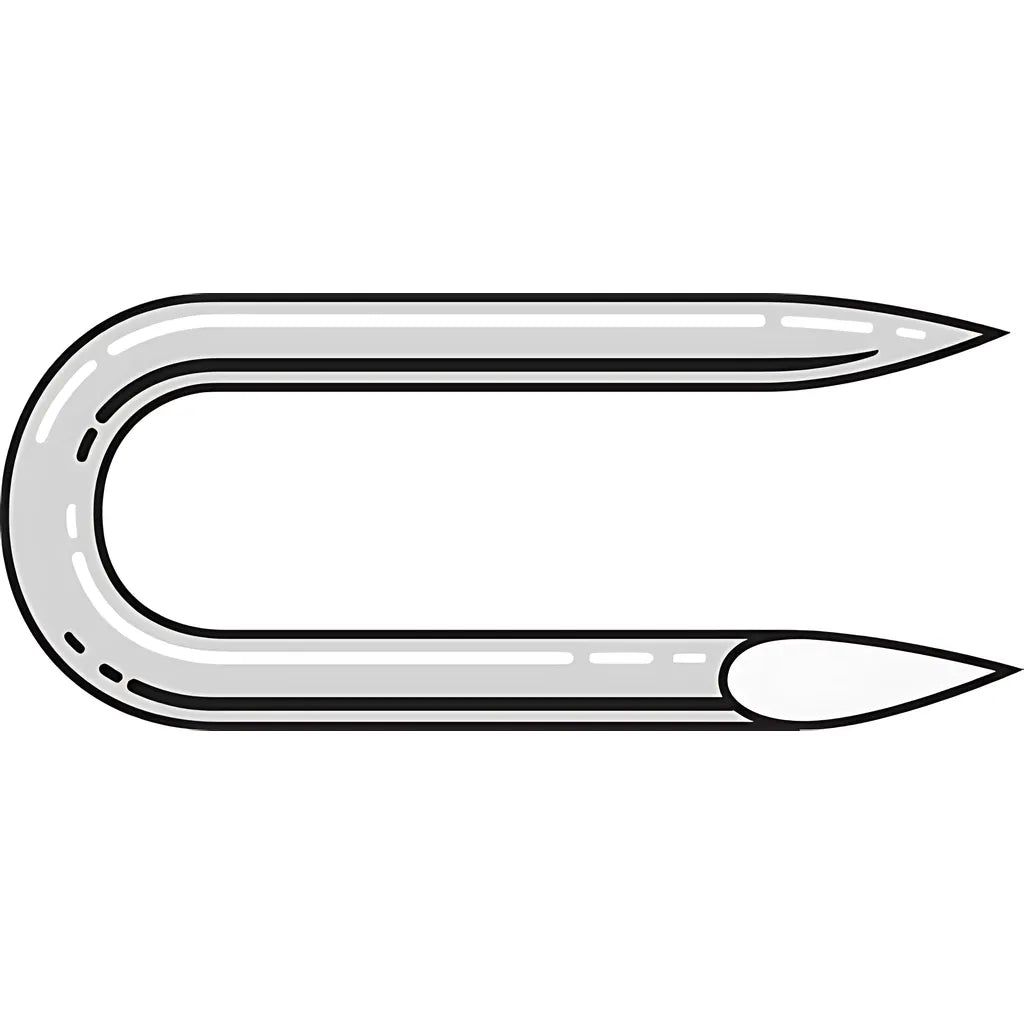 Fencing Staples - 1-1/4 In. Type 304 Stainless Steel (1 Lb.) (Pack Of 10)-S13125FS1-SP6147-6581