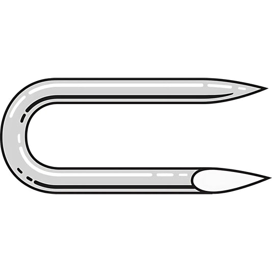 Fencing Staples - 1-1/4 In. Type 304 Stainless Steel (1 Lb.) (Pack Of 10)-S13125FS1-SP6147-6581