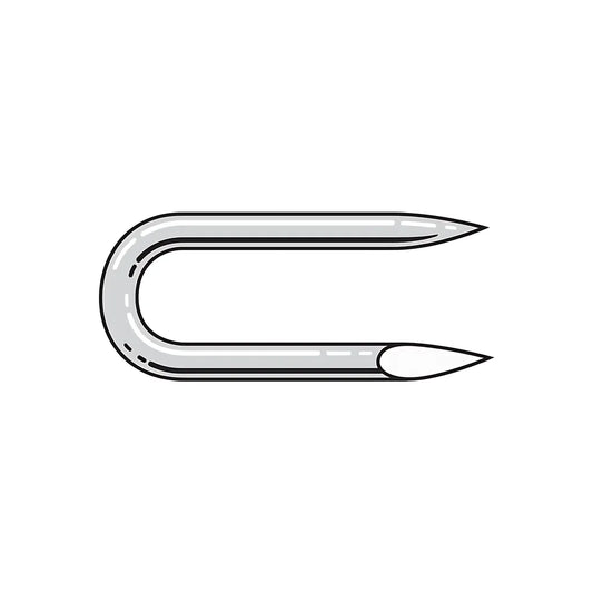 Fencing Staples - 1-1/4 In. Type 304 Stainless Steel (5 Lb.) (Pack Of 6)-S13125FS5-SP3430-3709