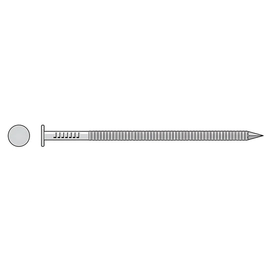 Common Nail, Annular Ring Shank - 1 In. X .083 In. Type 304 Stainless Steel (1 Lb.)-S2HACN1-SP4931-5296