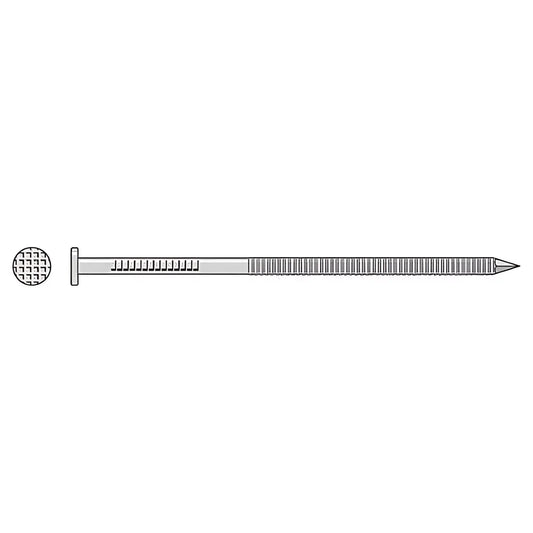 Common Nail, Annular Ring Shank - 1-1/8 In. X .083 In. Type 304 Stainless Steel (1 Lb.)-S3SACN1-SP8997-9576