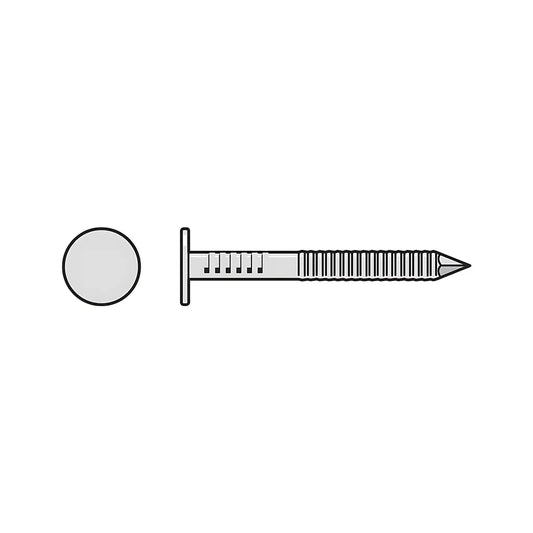 Roofing Nail, Annular Ring Shank - 1-1/2 In. X .131 In. Type 304 Stainless Steel (5 Lb.)-S410ARN5-SP2011-2221