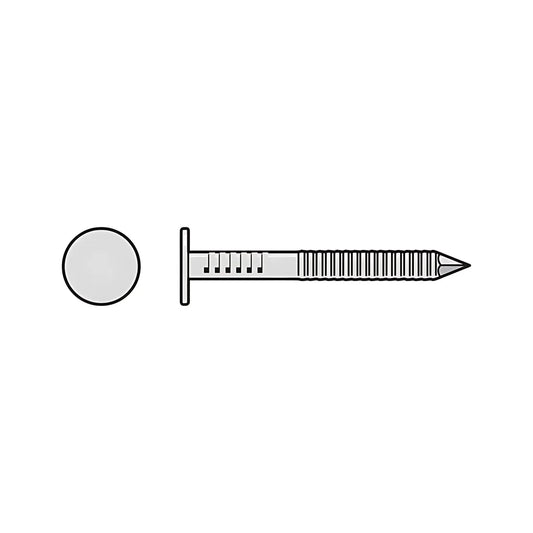 Roofing Nail, Annular Ring Shank - 1-3/4 In. X .131 In. Type 304 Stainless Steel (25 Lb.)-S510ARNB-SP350-462
