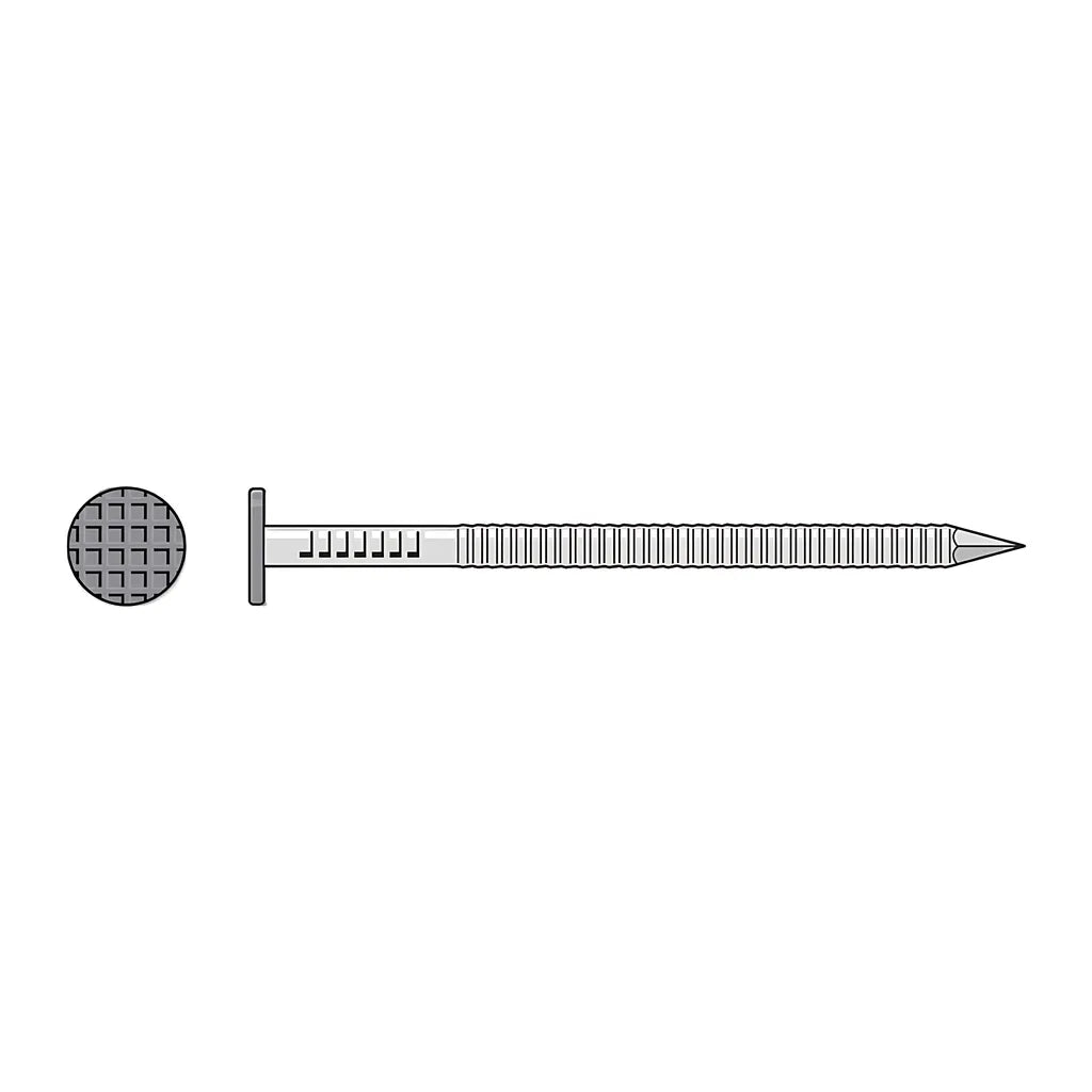 Painted Siding Nail - 2-1/2 In. X .092 In. Type 304 Stainless Steel, Gray (5 Lb.) (Pack Of 6)-S8SNDG5-SP8525-9084