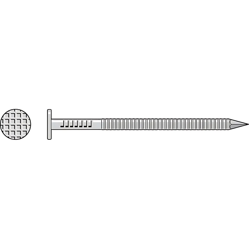 Painted Siding Nail - 2-1/2 In. X .092 In. Type 304 Stainless Steel, Redwood (5 Lb.)-S8SNDR5-SP8608-9170