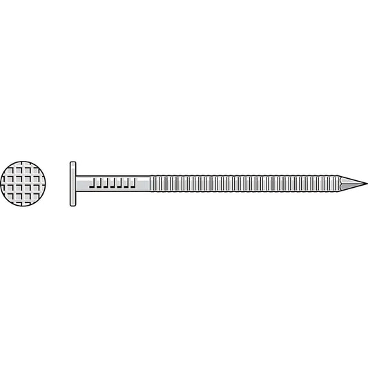 Painted Siding Nail - 2-1/2 In. X .092 In. Type 304 Stainless Steel, Redwood (5 Lb.)-S8SNDR5-SP8608-9170
