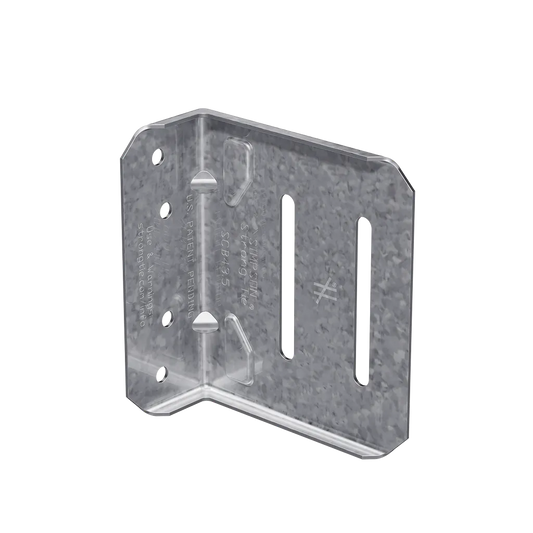 Scb 3-1/2 In. 16-Gauge Slide-Clip Connector W/ Screws (25-Qty)-SCB43-5-KT-SP1579-1766