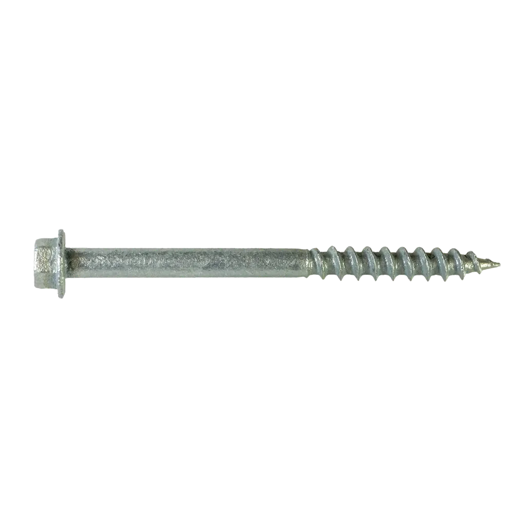 Strong-Drive® Sd Connector Screw - #10 X 2-1/2 In. 1/4-Hex Drive, Mech. Galv. (500-Qty) (Pack Of 2)-SD10212R500-SP2234-2453