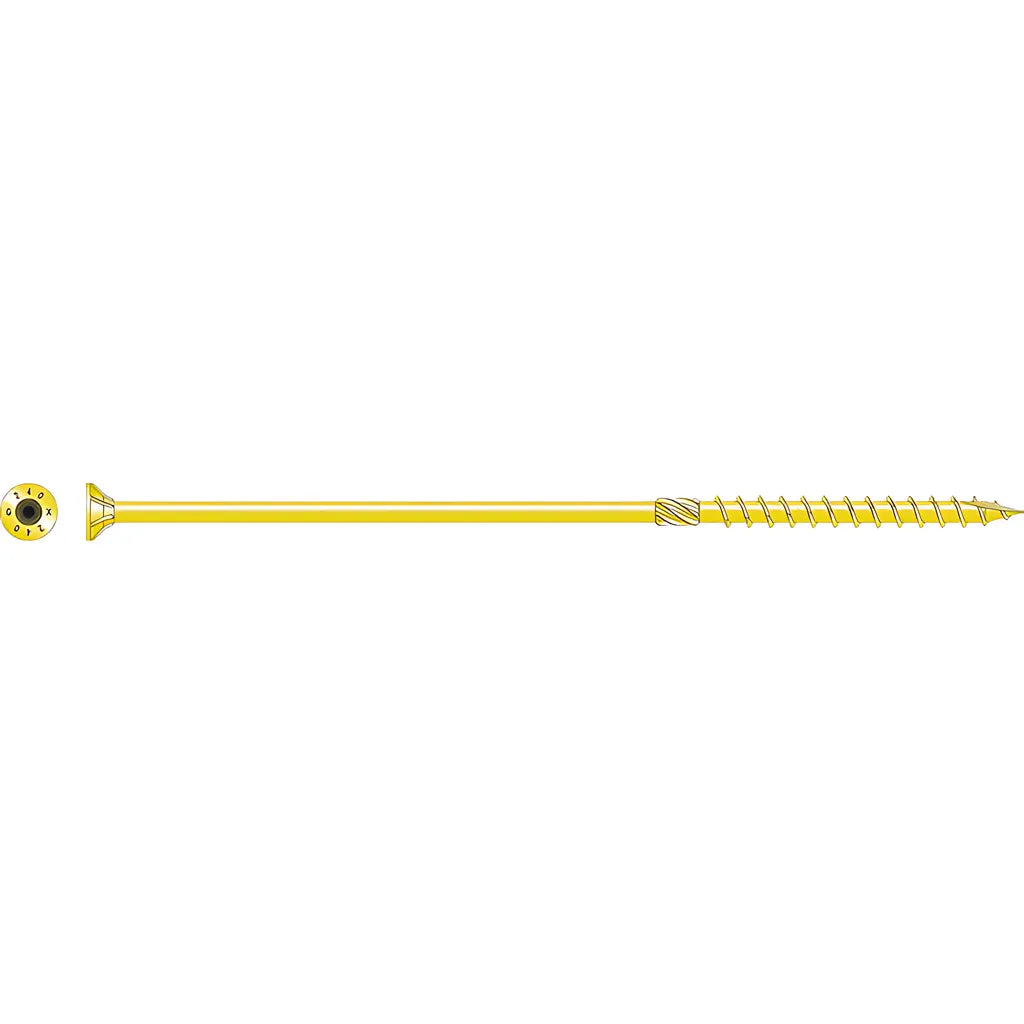 Strong-Drive® Sdcp Timber-Cp Screw - 0.315 In. X 9-1/2 In. T40, Yellow Zinc (50-Qty) (Pack Of 6)-SDCP22912-R50-SP6827-7307