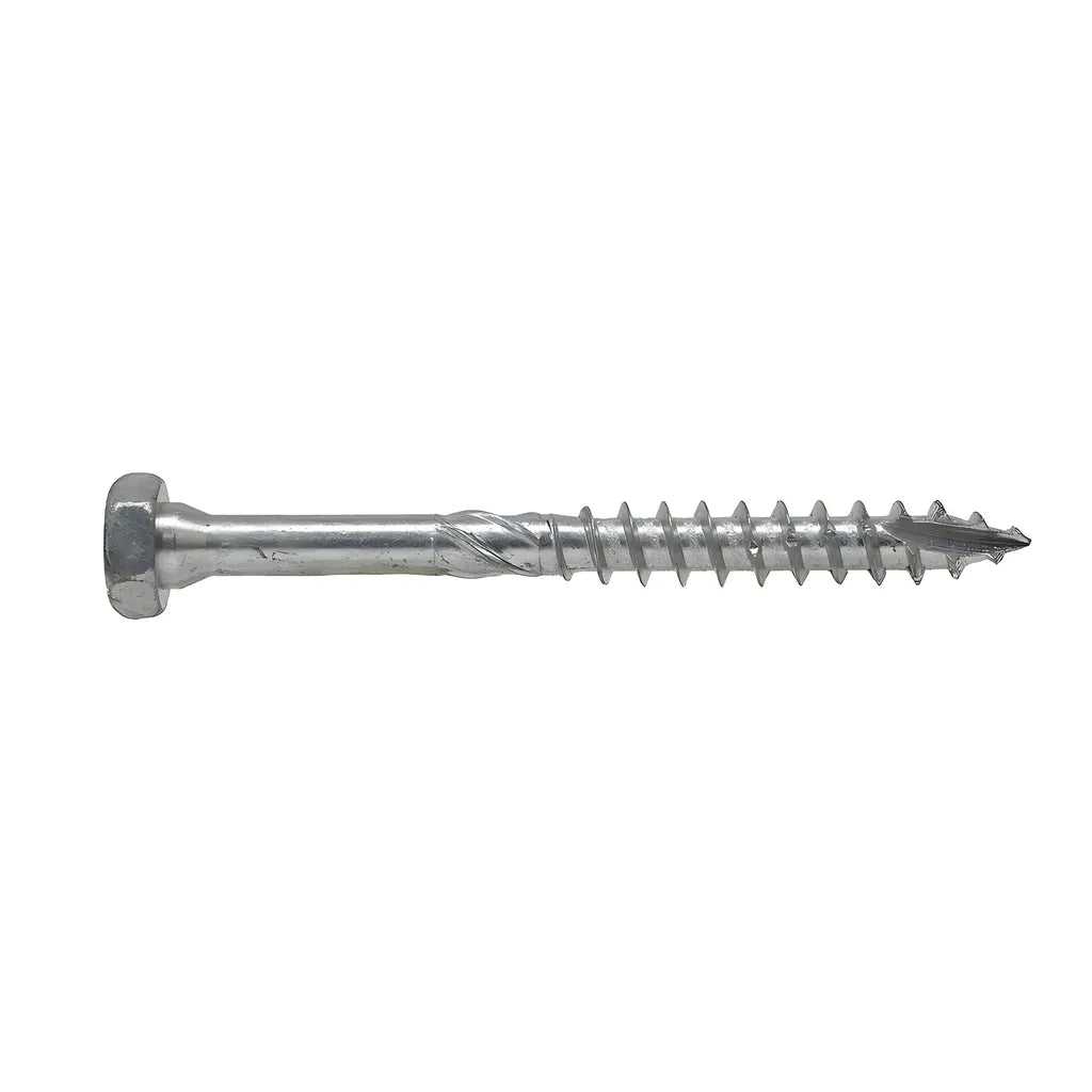 Strong-Drive® Sdhr Combo-Head Screw - 0.315 In. X 4 In., Blue Zinc (25-Qty) (Pack Of 6)-SDHR31400-R25-SP7304-7802