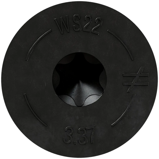 Strong-Drive® Sdw Ewp-Ply Screw - .220 In. X 3-3/8 In. T40 6-Lobe, E-Coat® (250-Qty)-SDW22338MB-SP7655-8166