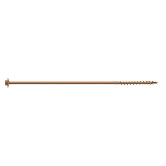 Strong-Drive® Sdwh Timber-Hex Screw - 0.195 In. X 10 In. 5/16 Hex, Db Coating, Tan (12-Qty) (Pack Of 5)-SDWH191000DB-R12-SP722-859