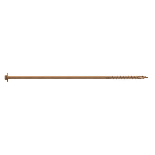 Strong-Drive® Sdwh Timber-Hex Screw - 0.195 In. X 10 In. 5/16 Hex, Db Coating (250-Qty)-SDWH191000DB-SP1314-1488
