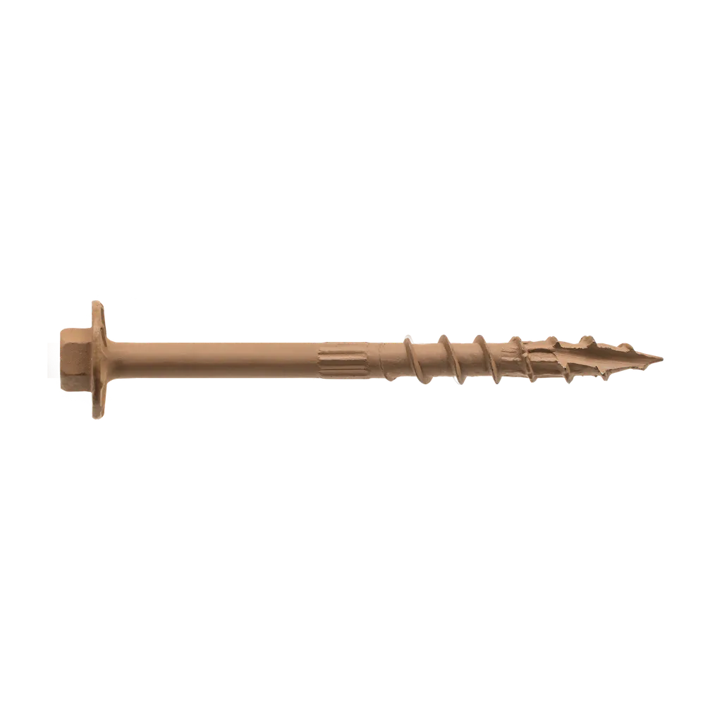 Strong-Drive® Sdwh Timber-Hex Screw - 0.195 In. X 3 In. 5/16 Hex, Db Coating-SDWH19300DB-RP1-SP309-420