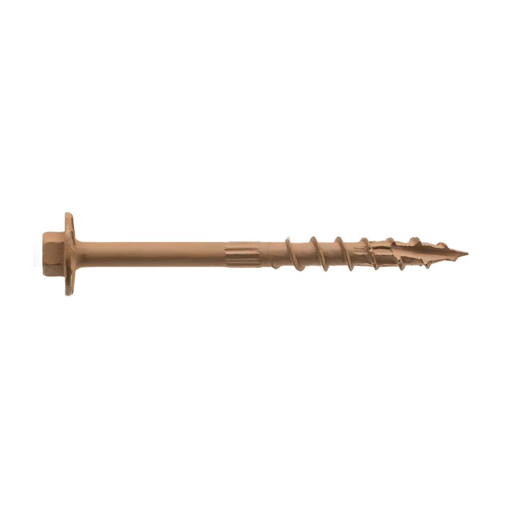 Strong-Drive® Sdwh Timber-Hex Screw - 0.195 In. X 3 In. 5/16 Hex, Db Coating (1000-Qty)-SDWH19300DB-SP1299-1466