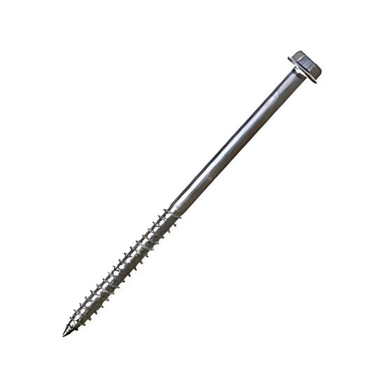 Strong-Drive® Sdwh Timber-Hex Ss Screw - 0.188 In. X 4 In. 5/16 Hex, Type 316 (100-Qty) (Pack Of 6)-SDWH19400SS-R100-SP8676-9242
