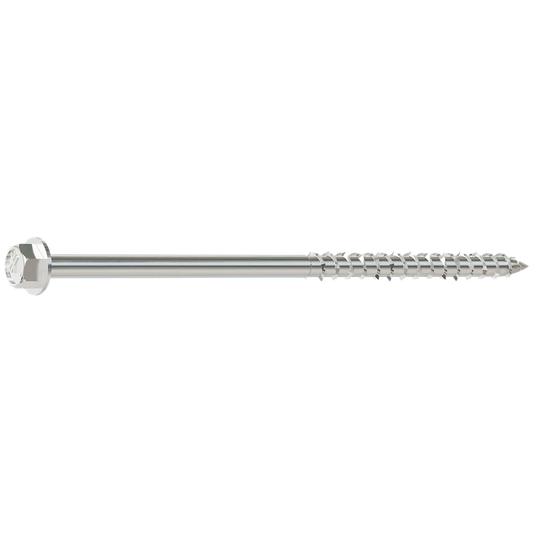 Strong-Drive® Sdwh Timber-Hex Ss Screw - 0.188 In. X 5 In. 5/16 Hex, Type 316 (100-Qty)-SDWH19500SS-R100-SP1879-2080
