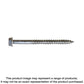 Strong-Drive® Sdwh Timber-Hex Ss Screw - 0.188 In. X 5 In. 5/16 Hex, Type 316 (100-Qty)-SDWH19500SS-R100-SP1879-2081