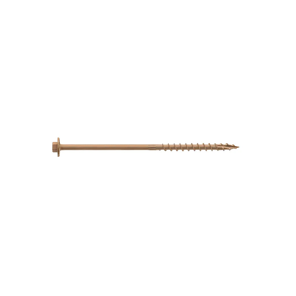 Strong-Drive® Sdwh Timber-Hex Screw - 0.195 In. X 6 In. 5/16 Hex, Db Coating (250-Qty)-SDWH19600DBMB-SP2216-2435