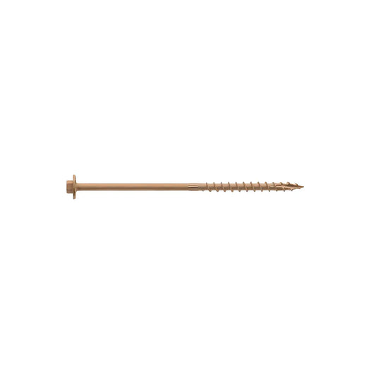 Strong-Drive® Sdwh Timber-Hex Screw - 0.195 In. X 6 In. 5/16 Hex, Db Coating (250-Qty)-SDWH19600DBMB-SP2216-2435
