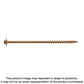 Strong-Drive® Sdwh Timber-Hex Ss Screw - 0.188 In. X 6 In. 5/16 Hex, Type 316 (10-Qty)-SDWH19600SS-R10-SP8099-8634