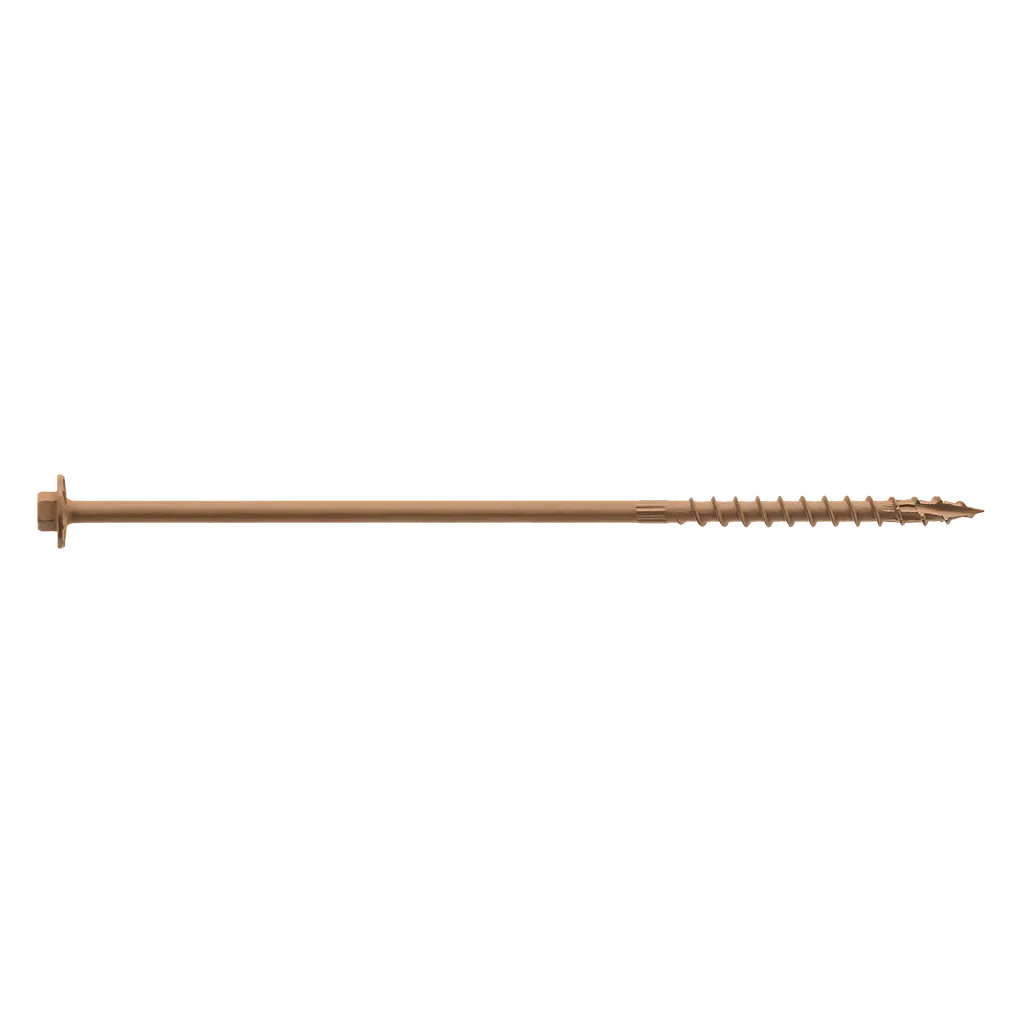 Strong-Drive® Sdwh Timber-Hex Screw - 0.195 In. X 8 In. 5/16 Hex, Db Coating (500-Qty)-SDWH19800DB-SP7927-8451