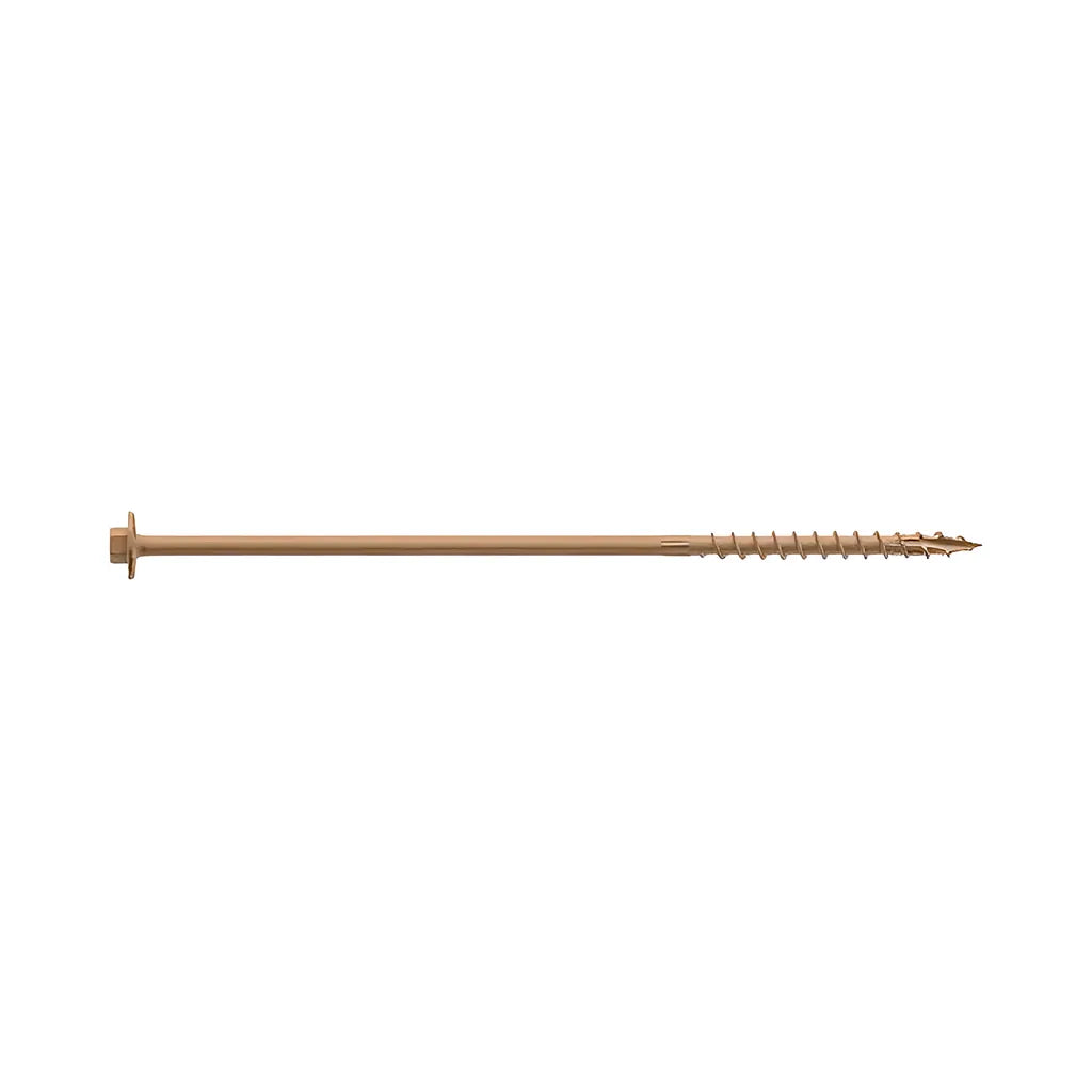 Strong-Drive® Sdwh Timber-Hex Screw - 0.195 In. X 8 In. 5/16 Hex, Db Coating (250-Qty)-SDWH19800DBMB-SP6037-6464