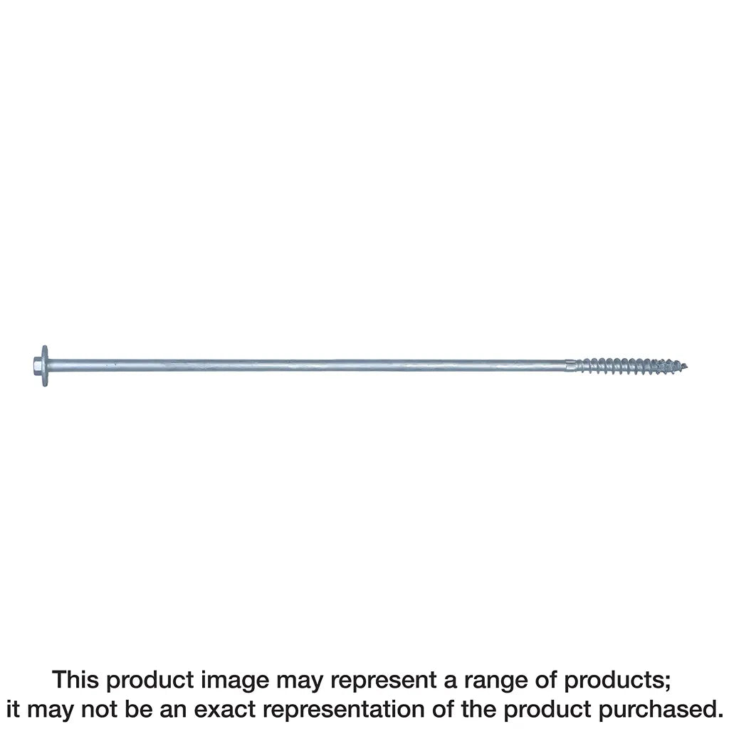 Strong-Drive® Sdwh Timber-Hex Hdg Screw - 0.276 In. X 14 In. 3/8 Hex (8-Qty)-SDWH271400G-P8-SP3678-3972