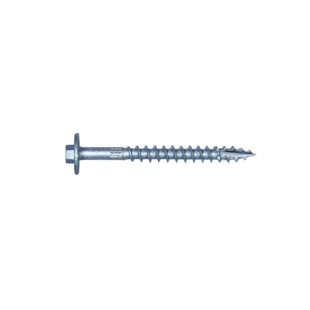 Strong-Drive® Sdwh Timber-Hex Hdg Screw - 0.276 In. X 4 In. 3/8 Hex (350-Qty)-SDWH27400G-SP2955-3217