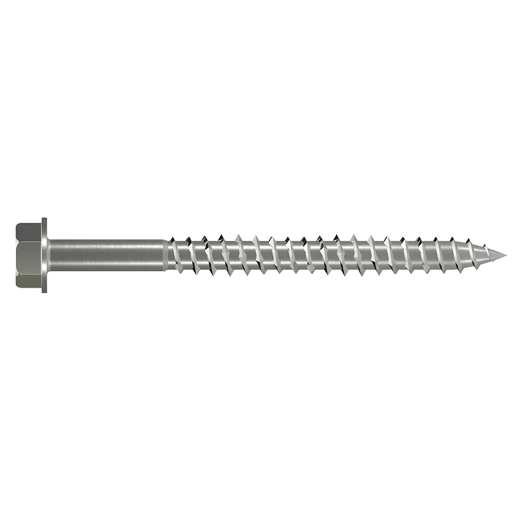 Strong-Drive® Sdwh Timber-Hex Ss Screw - 0.276 In. X 4 In. 1/2 Hex, Type 316 (100-Qty) (Pack Of 6)-SDWH27400SS-R100-SP5360-5753