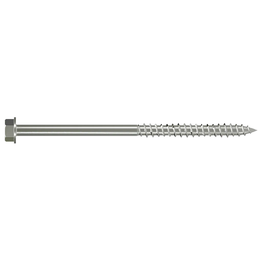 Strong-Drive® Sdwh Timber-Hex Ss Screw - 0.276 In. X 6 In. 1/2 Hex, Type 316 (50-Qty)-SDWH27600SS-R50-SP219-323