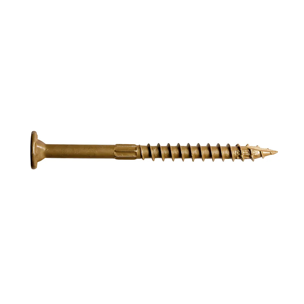 Strong-Drive® Sdws Framing Screw - 0.160 In. X 2-1/2 In. T25, Quik Guard®, Tan (1000-Qty)-SDWS16212QC-SP5907-6331