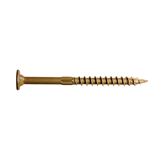 Strong-Drive® Sdws Framing Screw - 0.160 In. X 2-1/2 In. T25, Quik Guard®, Tan (75-Qty)-SDWS16212QR75C-SP5155-5532