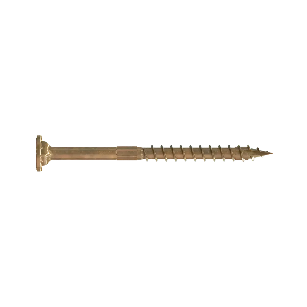 Strong-Drive® Sdws Framing Screw - 0.160 In. X 3 In. T25, Quik Guard®, Tan (1000-Qty)-SDWS16300Q-SP1842-2040