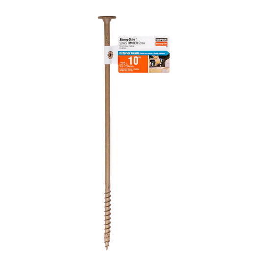 Strong-Drive® Sdws Timber Screw (Exterior Grade) - 0.220 In. X 10 In. T40-SDWS221000DB-RP1-SP1367-1541