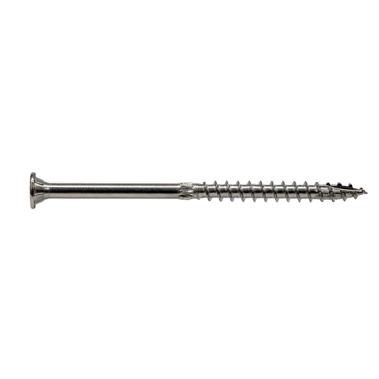 Strong-Drive® Sdws Timber Screw - 0.276 In. X 6 In. T-50, Type 316 (10-Qty)-SDWS27600SS-RC10-SP1257-1424