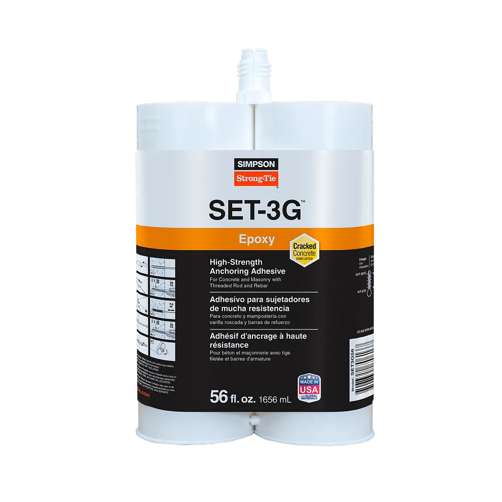 Set-3G 56-Oz. High-Strength Epoxy Adhesive (Pack Of 6)-SET3G56-SP3833-4141