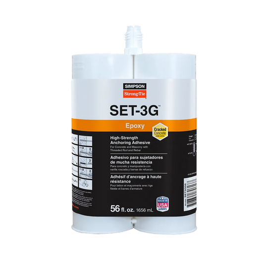 Set-3G 56-Oz. High-Strength Epoxy Adhesive (Pack Of 6)-SET3G56-SP3833-4141
