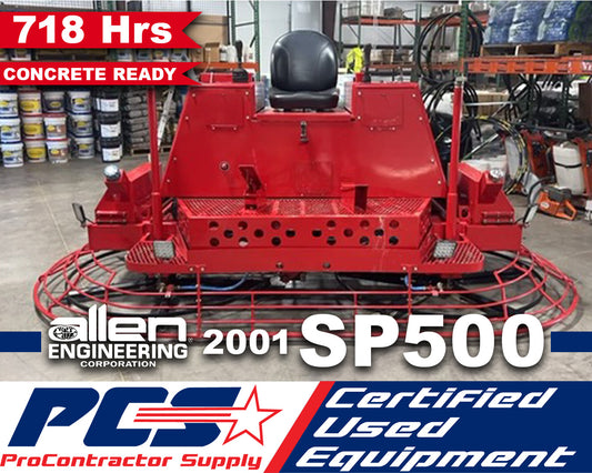 Allen Engineering SP500 Ride On trowel