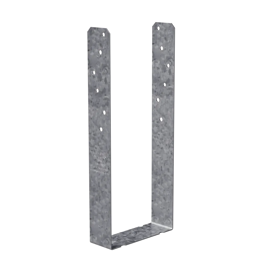 Sph 3-9/16 In. X 8-3/4 In. Galvanized Heavy-Duty Stud Plate Tie (Pack Of 100)-SPH4-SP642-773