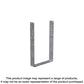 Sph 7-5/16 In. X 8-3/8 In. Galvanized Heavy-Duty Stud Plate Tie-SPH8-SP800-939