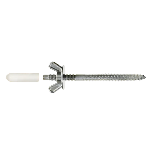 Storm-Panel Screw  1/4 In. X 3-7/16 In. Type 302 (25-Qty) (Pack Of 6)-SPS25344-KT-SP566-692