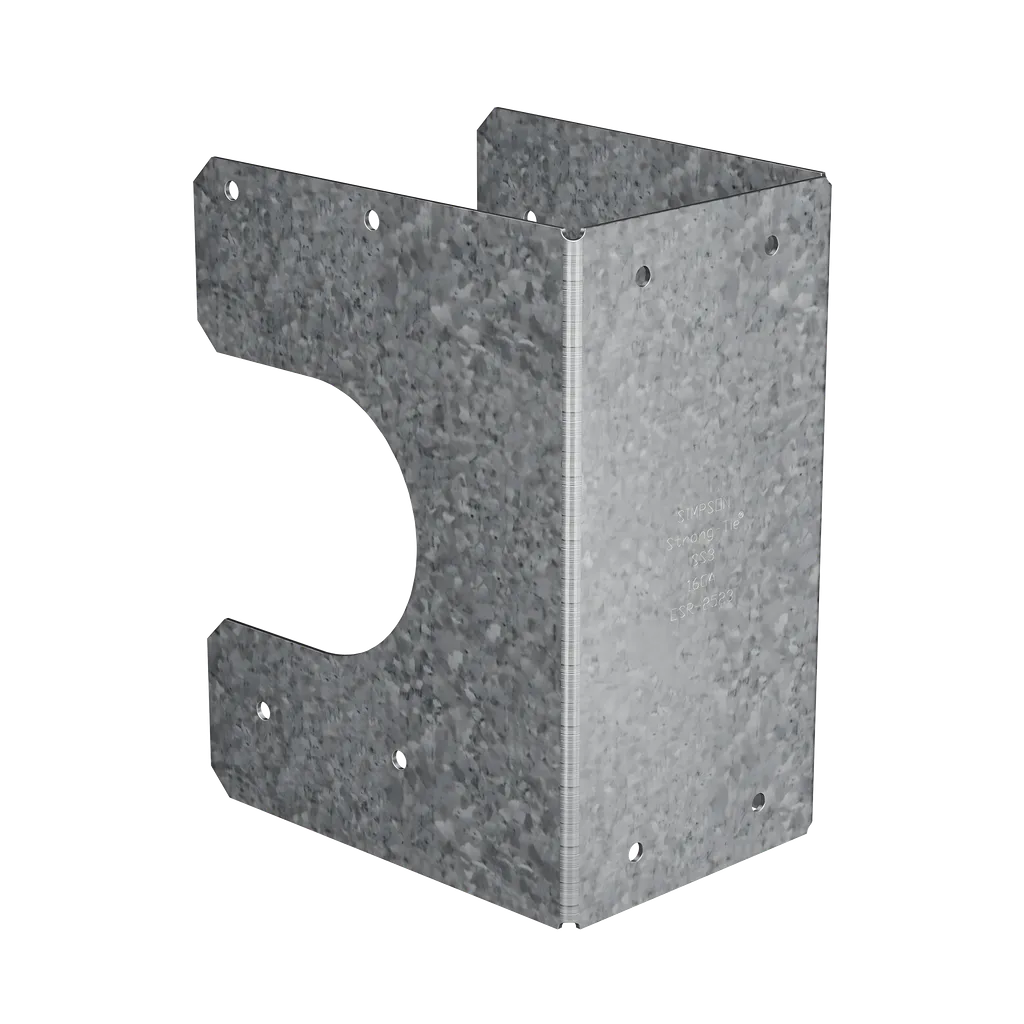 Ss 16-Gauge Galvanized Stud Shoe For Double 2X-SS3-SP6088-6517