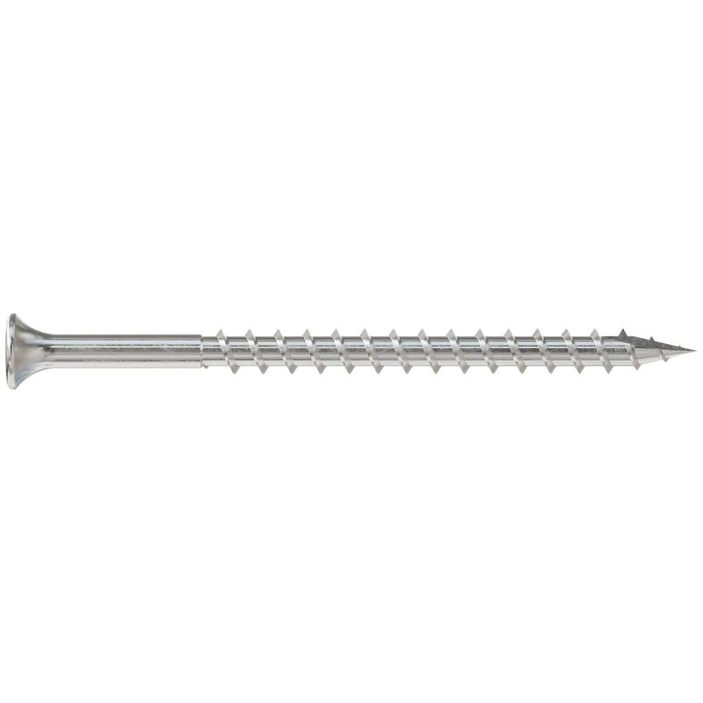 Bugle-Head Wood Screw (Collated) - #10 X 3 In. #3 Square Drive, Type 305 (1000-Qty)-SS3DSC3BS-SP7505-8011