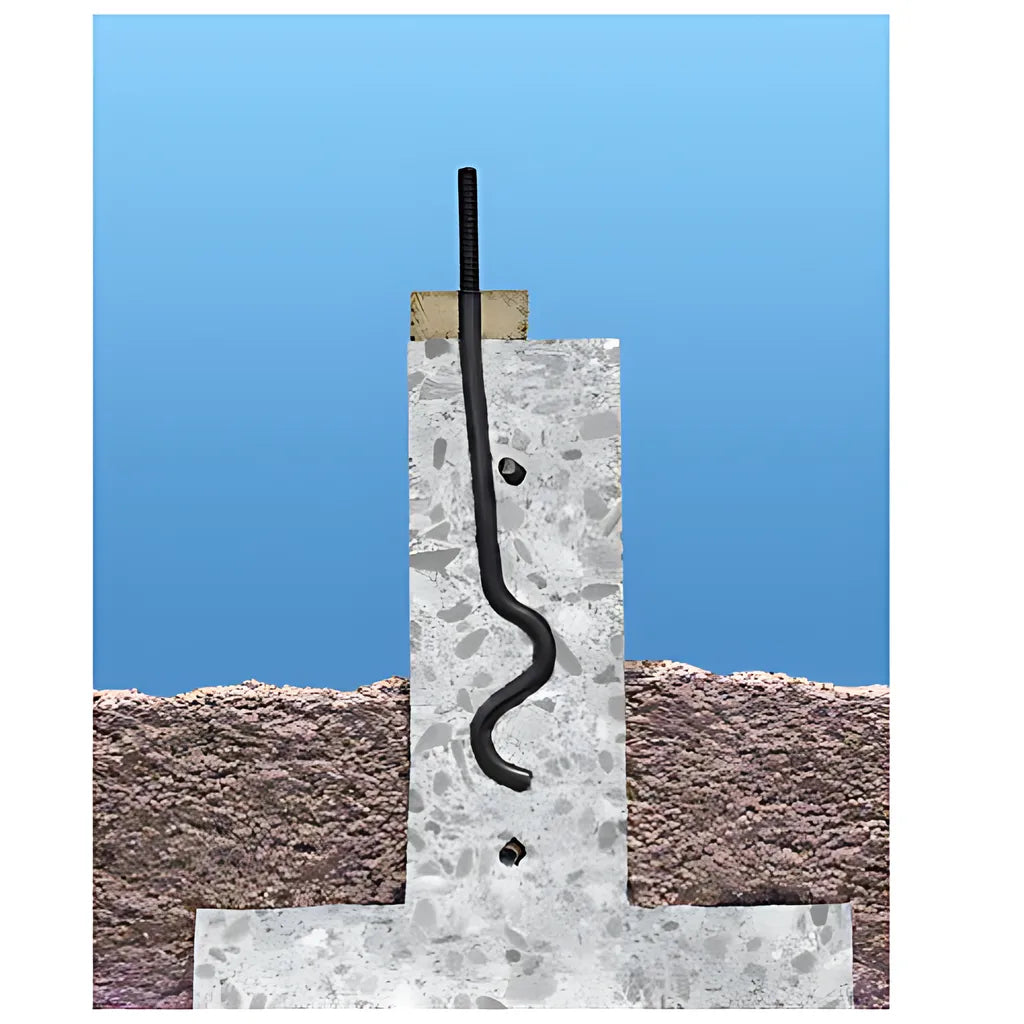 Sstb 7/8 In. X 32-7/8 In. Hot-Dip Galvanized Anchor Bolt-SSTB28LHDG-SP5599-6003