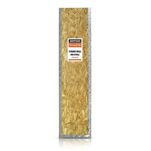 18 In. X Nominal 8 Ft. Steel Strong-Wall® Shearwall, Stacked-SSW18X8-STK-SP9030-9612