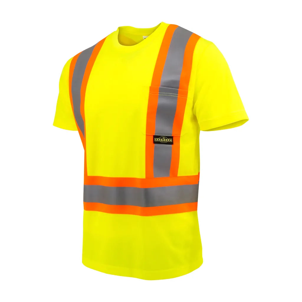 Radians ST11X Class 2 Short Sleeve Safety T-Shirt X-Back