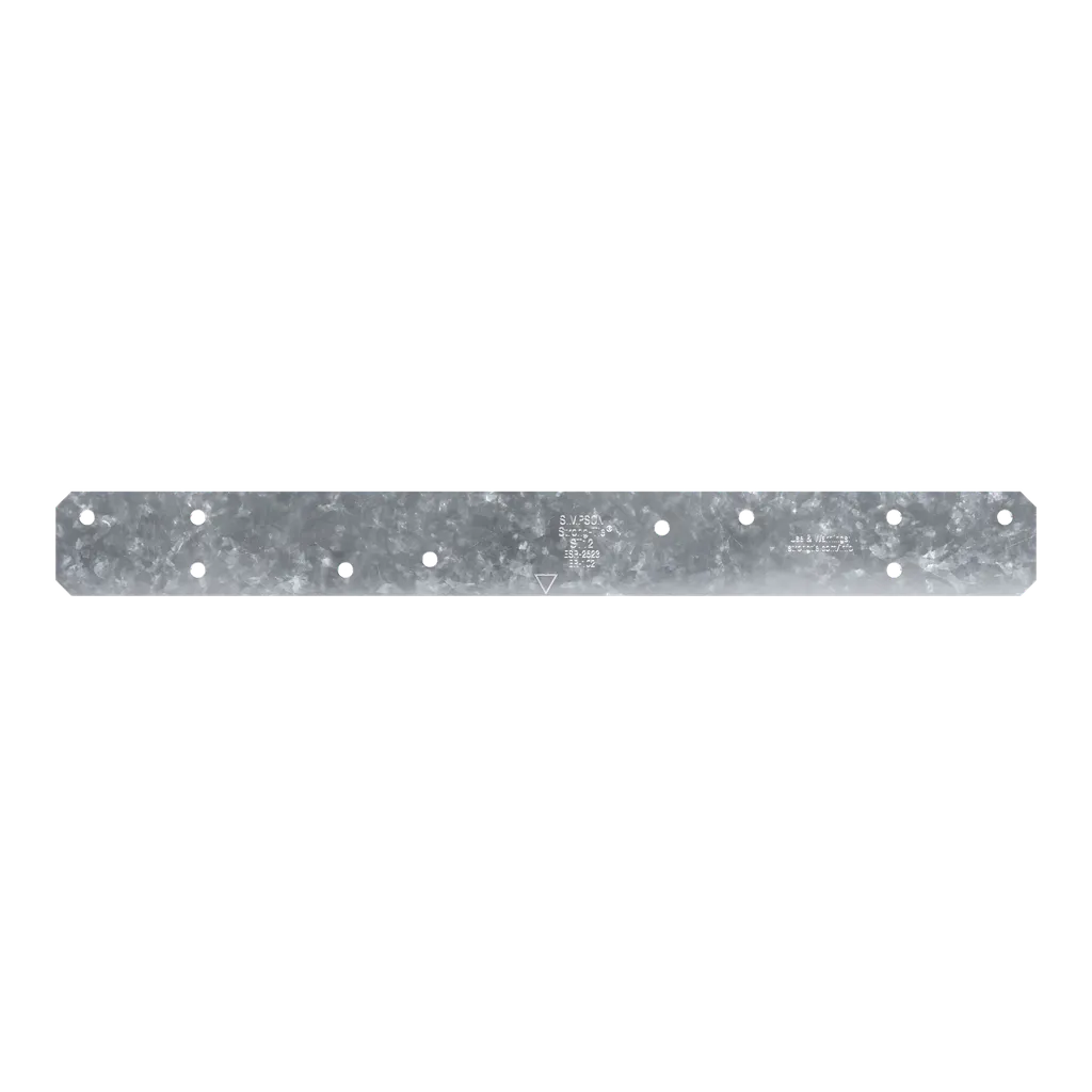 St 11-5/8 In. 16-Gauge Galvanized Strap Tie (Pack Of 100)-ST12-SP2278-2499